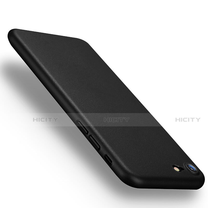 Cover Ultra Sottile Plastica Rigida Opaca per Apple iPhone SE (2020) Nero