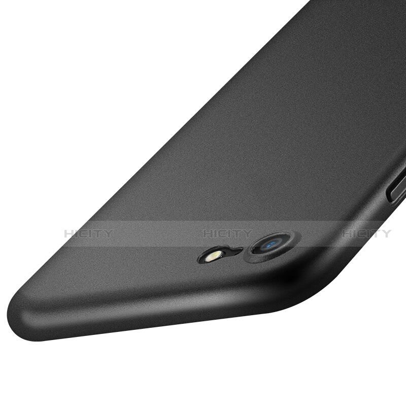 Cover Ultra Sottile Plastica Rigida Opaca per Apple iPhone SE (2020) Nero