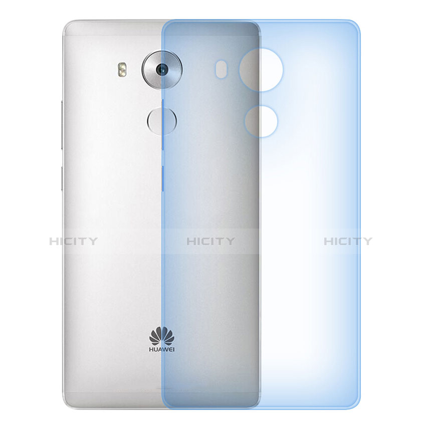 Cover Ultra Sottile Trasparente Rigida Opaca per Huawei Mate 8 Blu