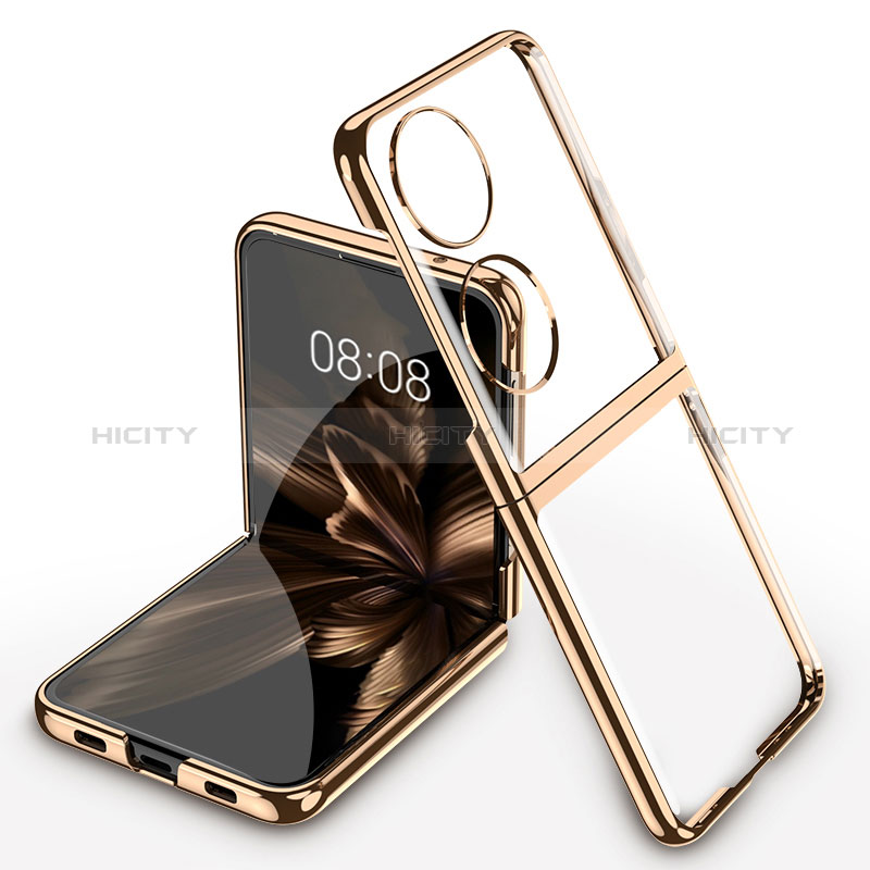 Custodia Crystal Trasparente Rigida Cover AC1 per Huawei P50 Pocket