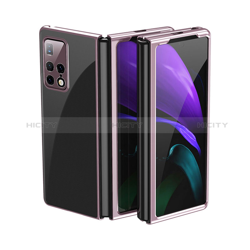 Custodia Crystal Trasparente Rigida Cover QH1 per Huawei Mate X2