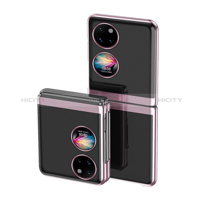 Custodia Crystal Trasparente Rigida Cover QH1 per Huawei P60 Pocket