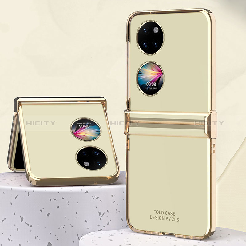 Custodia Crystal Trasparente Rigida Cover ZL1 per Huawei P60 Pocket