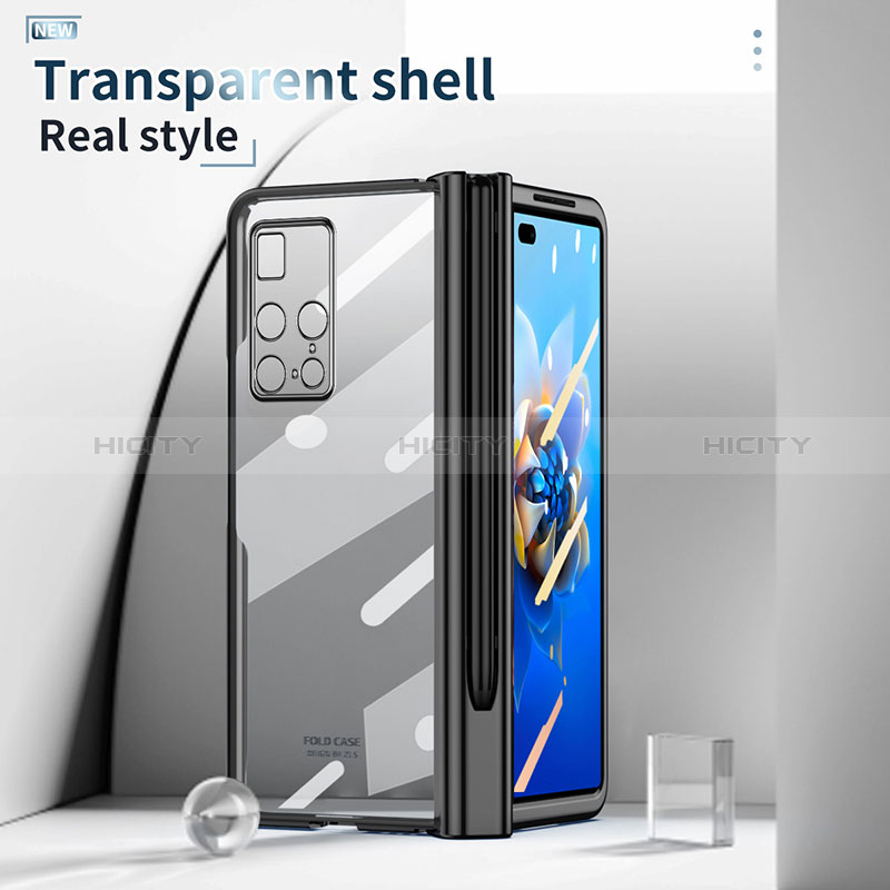 Custodia Crystal Trasparente Rigida Cover ZL2 per Huawei Mate X2