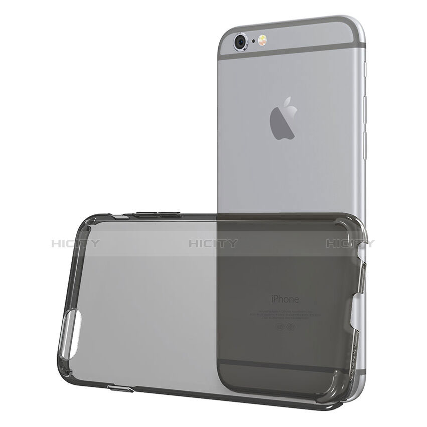 Custodia Crystal Trasparente Rigida per Apple iPhone 6 Grigio