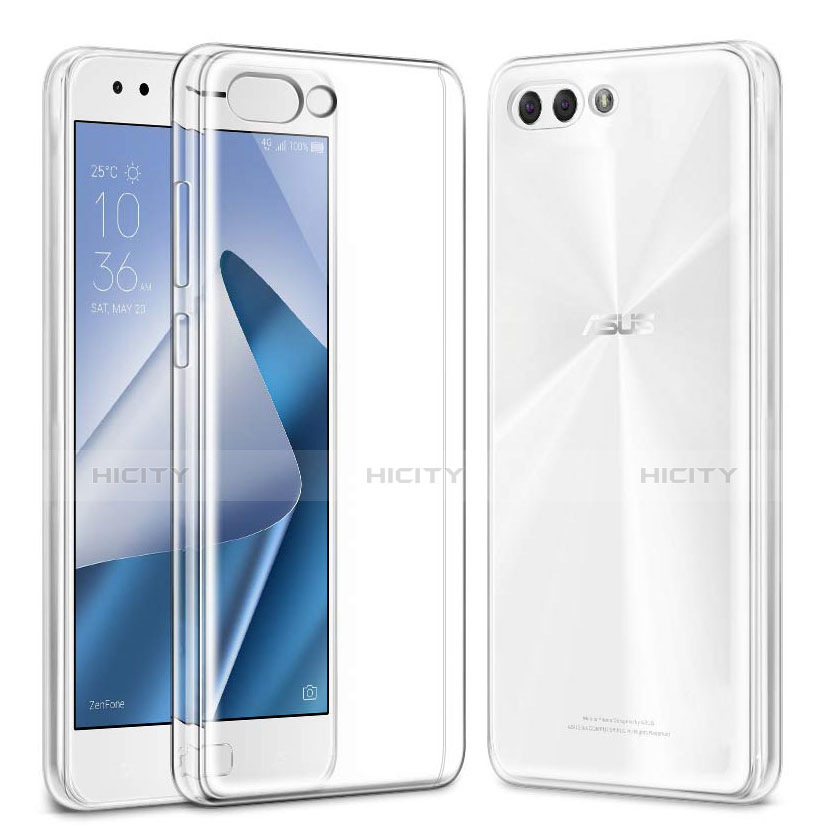 Custodia Crystal Trasparente Rigida per Asus Zenfone 4 ZE554KL Chiaro