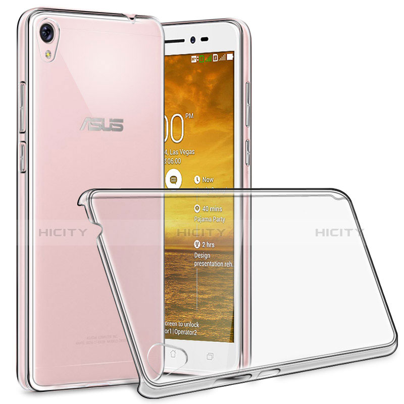 Custodia Crystal Trasparente Rigida per Asus Zenfone Live ZB501KL Chiaro