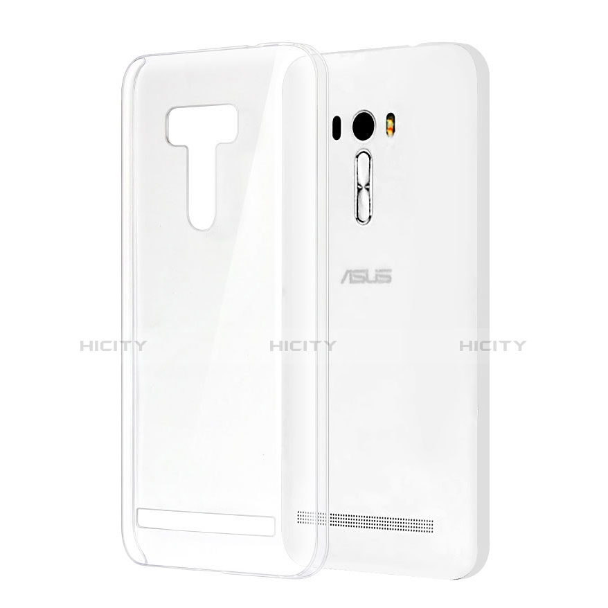 Custodia Crystal Trasparente Rigida per Asus Zenfone Selfie ZD551KL Chiaro