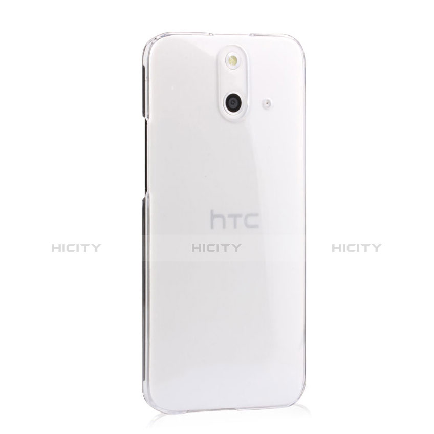 Custodia Crystal Trasparente Rigida per HTC One E8 Chiaro