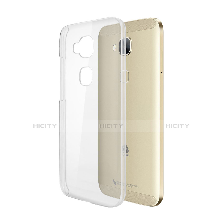 Custodia Crystal Trasparente Rigida per Huawei G7 Plus Chiaro