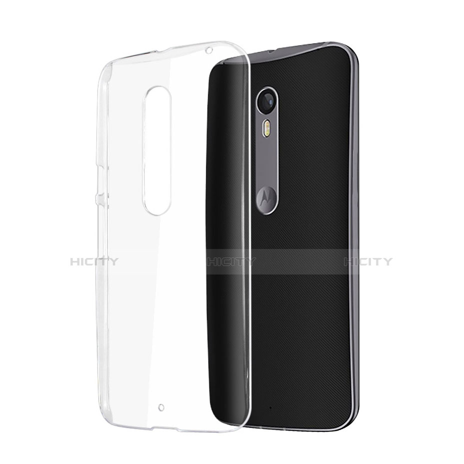 Custodia Crystal Trasparente Rigida per Motorola Moto X Style Chiaro