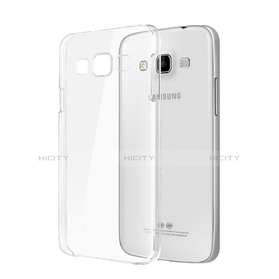 Custodia Crystal Trasparente Rigida per Samsung Galaxy A7 Duos SM-A700F A700FD Chiaro