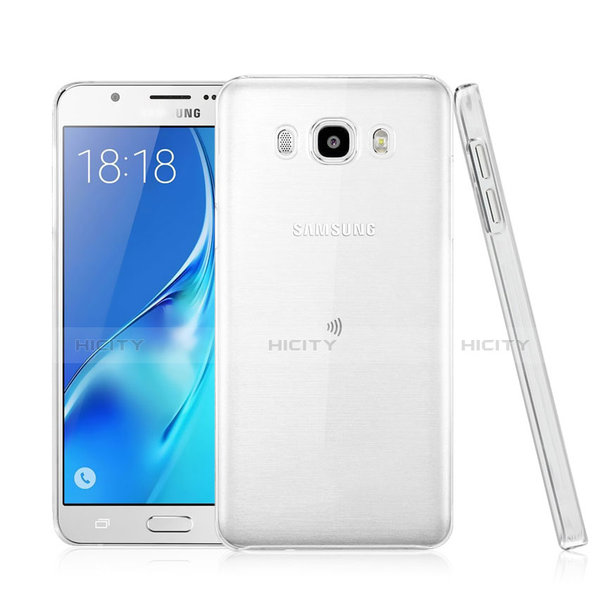 Custodia Crystal Trasparente Rigida per Samsung Galaxy J7 (2016) J710F J710FN Chiaro