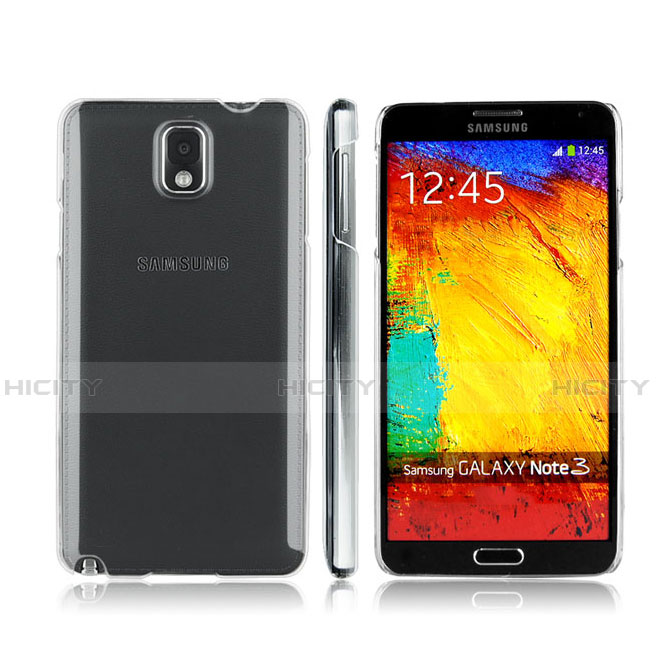 Custodia Crystal Trasparente Rigida per Samsung Galaxy Note 3 N9000 Chiaro