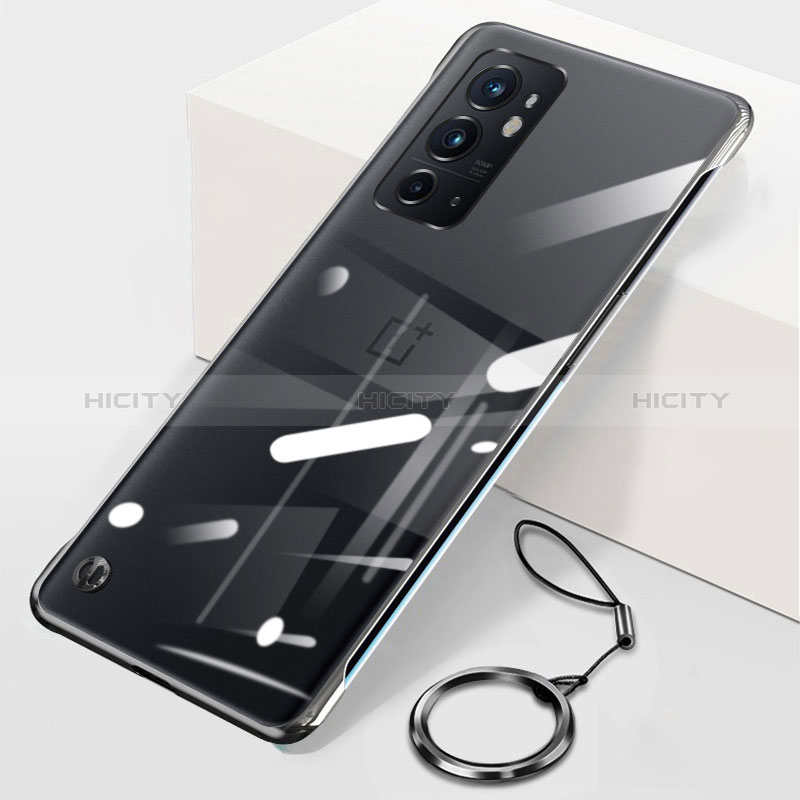 Custodia Crystal Trasparente Rigida Senza Cornice Cover H01 per OnePlus 9RT 5G