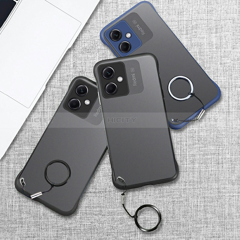 Custodia Crystal Trasparente Rigida Senza Cornice Cover H01 per Xiaomi Redmi Note 12R Pro 5G