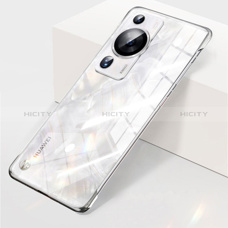 Custodia Crystal Trasparente Rigida Senza Cornice Cover H03 per Huawei P60 Chiaro