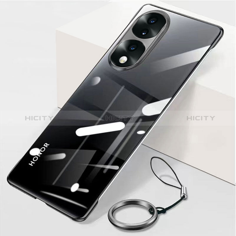 Custodia Crystal Trasparente Rigida Senza Cornice Cover H04 per Huawei Honor 70 Pro 5G