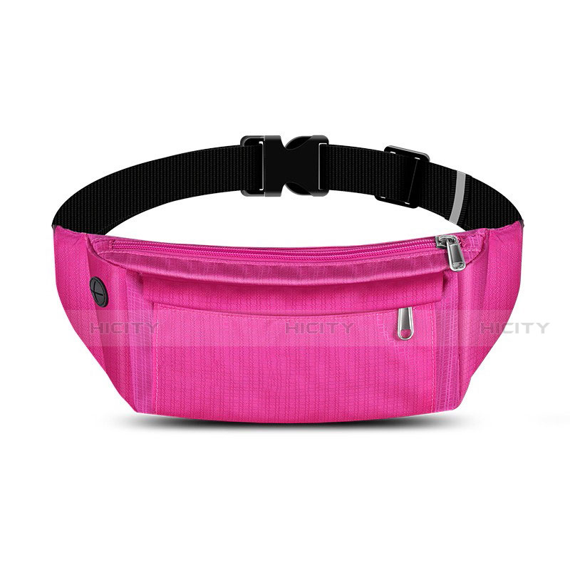 Custodia da Cintura Corsa Sportiva Universale S04 Rosa Caldo