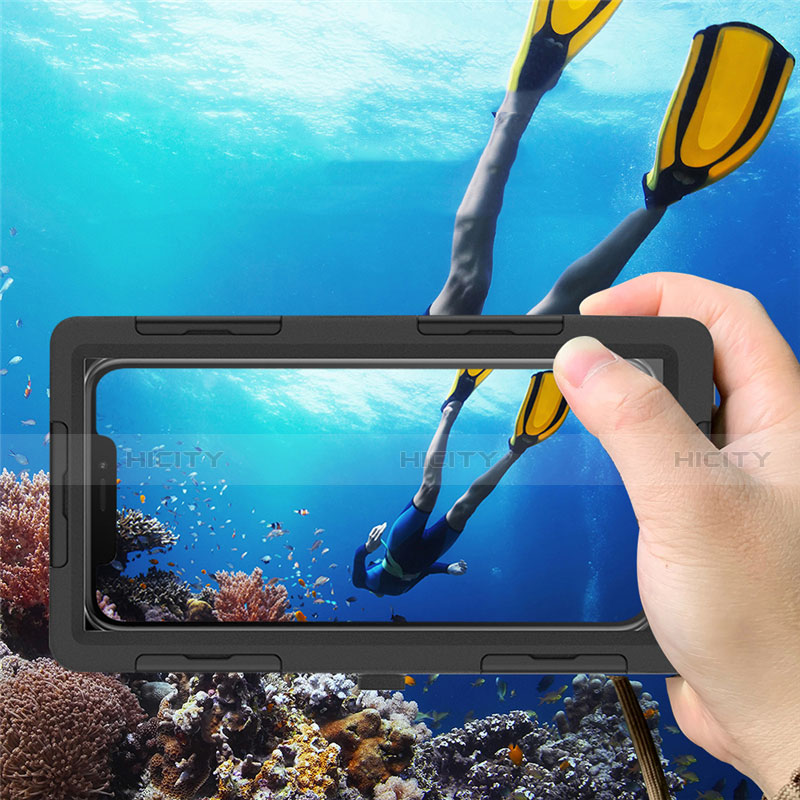 Custodia Impermeabile Silicone Cover e Plastica Opaca Waterproof Cover 360 Gradi per Samsung Galaxy Note 10 Plus