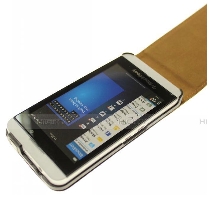 Custodia In Pelle Flip per Blackberry Z10