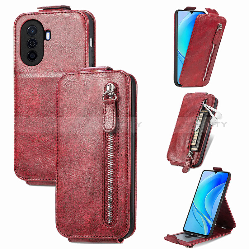 Custodia In Pelle Flip per Huawei Enjoy 50