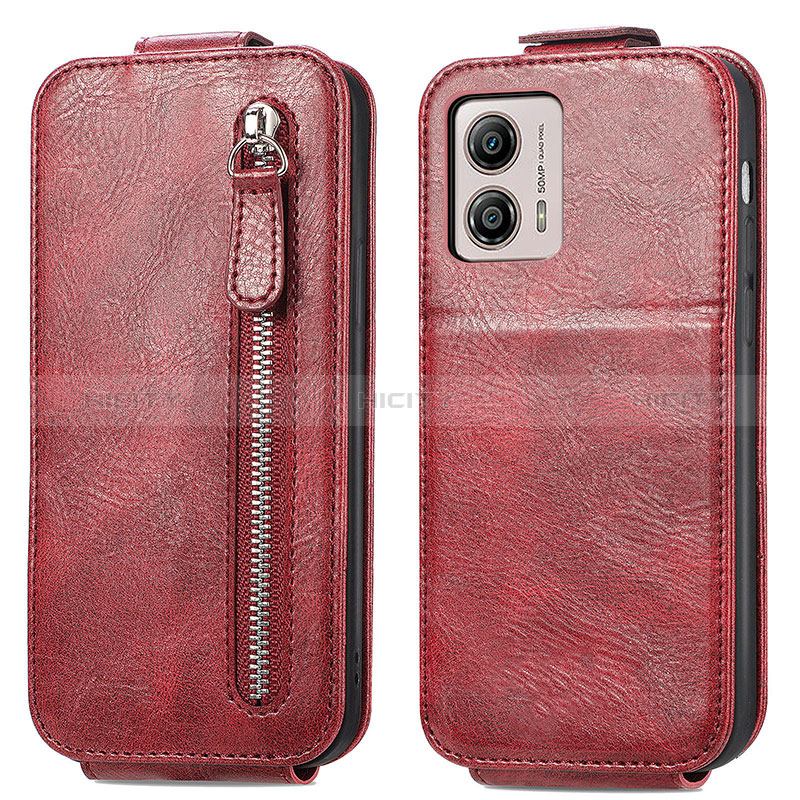 Custodia In Pelle Flip per Motorola Moto G53y 5G