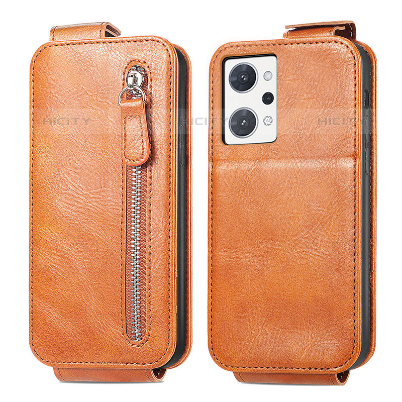 Custodia In Pelle Flip per Oppo Reno7 A