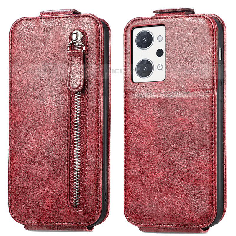 Custodia In Pelle Flip per Oppo Reno7 A