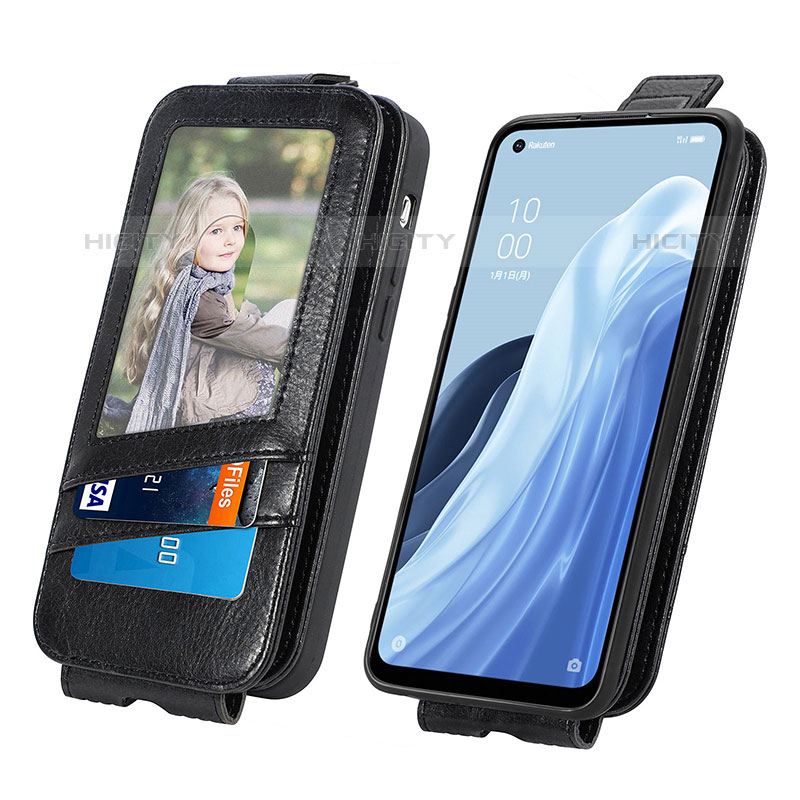 Custodia In Pelle Flip per Oppo Reno7 A