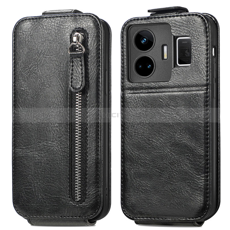 Custodia In Pelle Flip per Realme GT Neo5 5G Nero