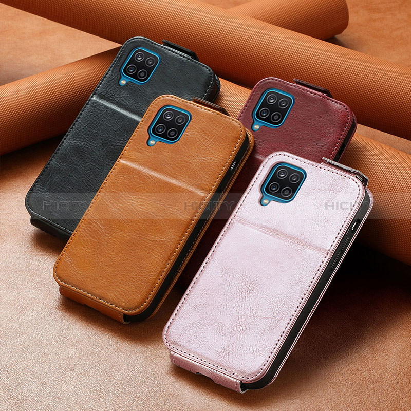 Custodia In Pelle Flip per Samsung Galaxy A12 Nacho