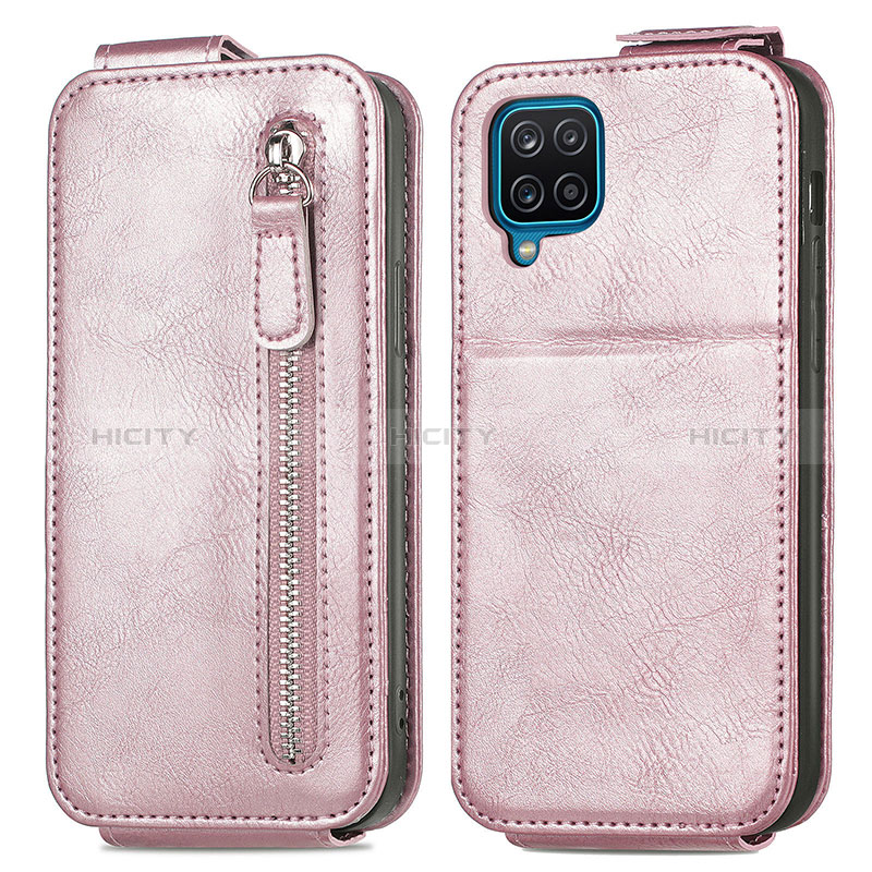 Custodia In Pelle Flip per Samsung Galaxy A12 Nacho