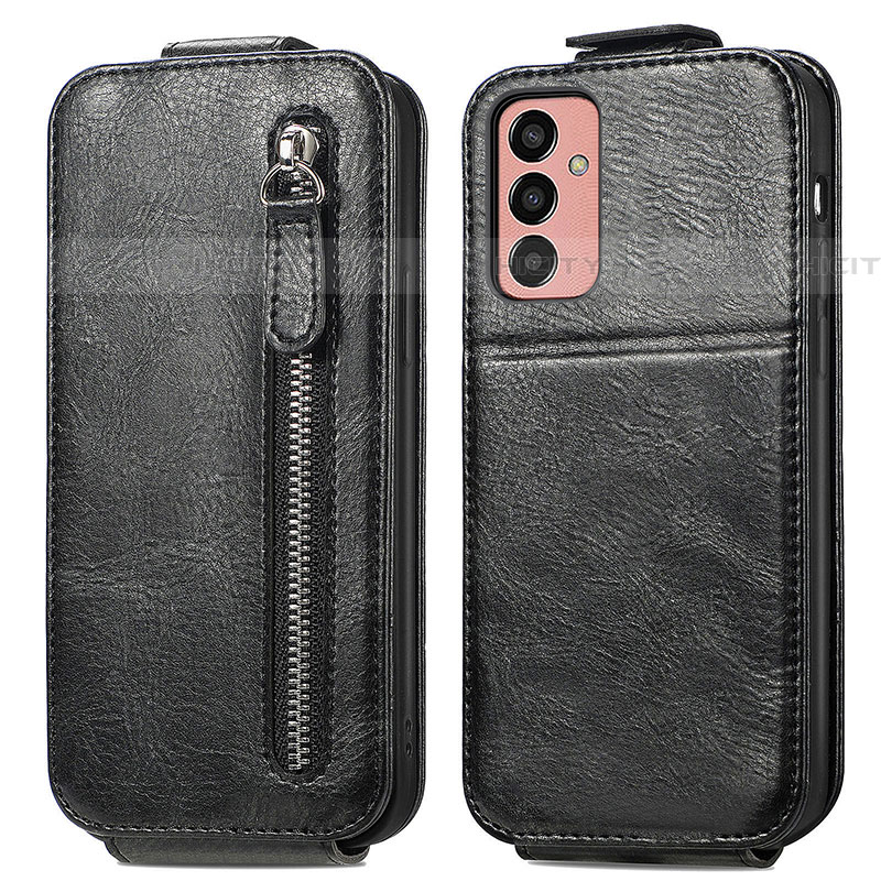 Custodia In Pelle Flip per Samsung Galaxy M13 4G Nero