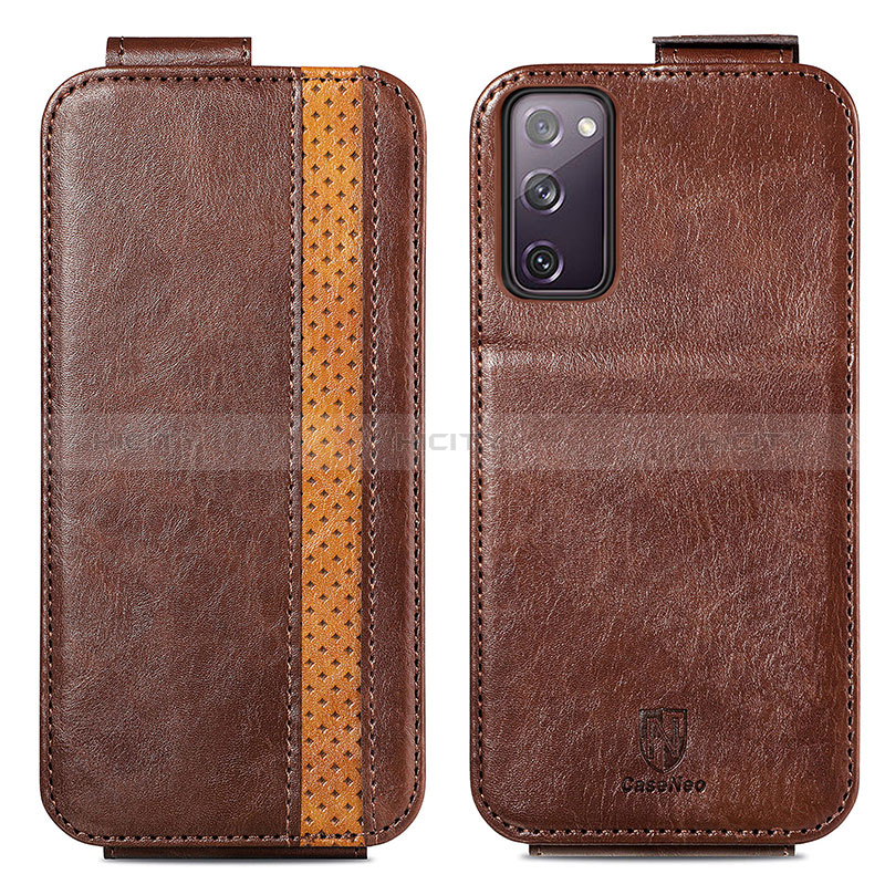 Custodia In Pelle Flip per Samsung Galaxy S20 Lite 5G