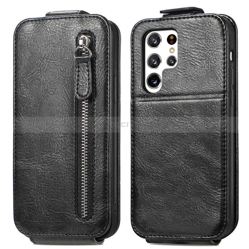 Custodia In Pelle Flip per Samsung Galaxy S24 Ultra 5G