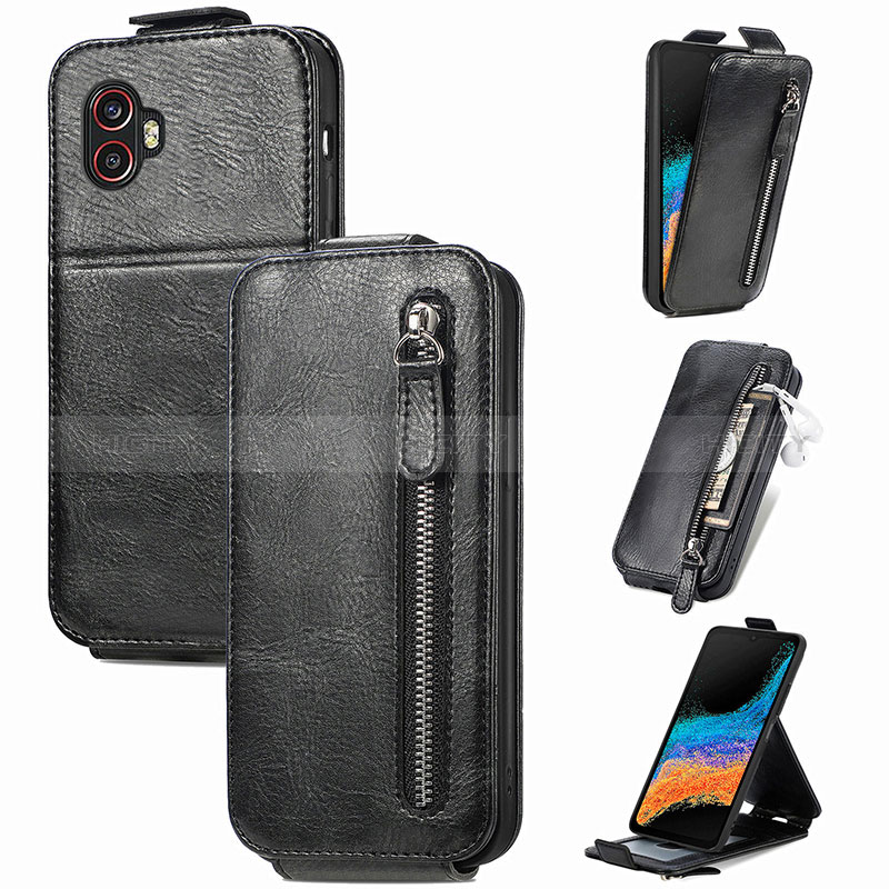 Custodia In Pelle Flip per Samsung Galaxy XCover 6 Pro 5G