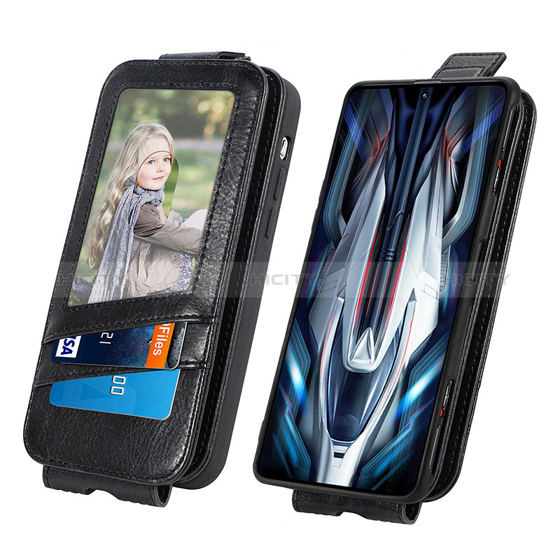 Custodia In Pelle Flip per Xiaomi Redmi K50 Gaming AMG F1 5G