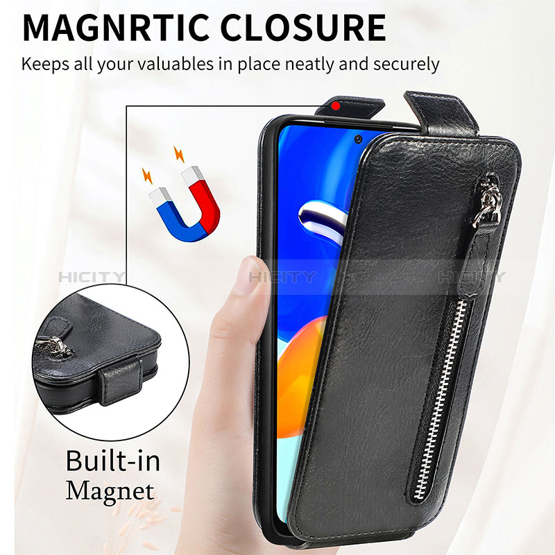 Custodia In Pelle Flip per Xiaomi Redmi Note 11 4G (2022)