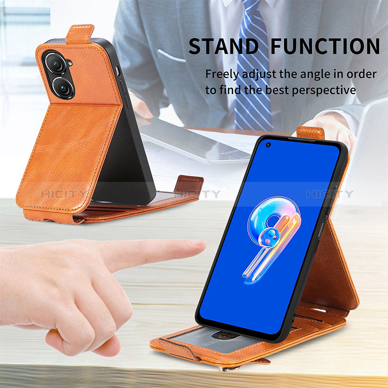 Custodia In Pelle Flip S01D per Asus Zenfone 9