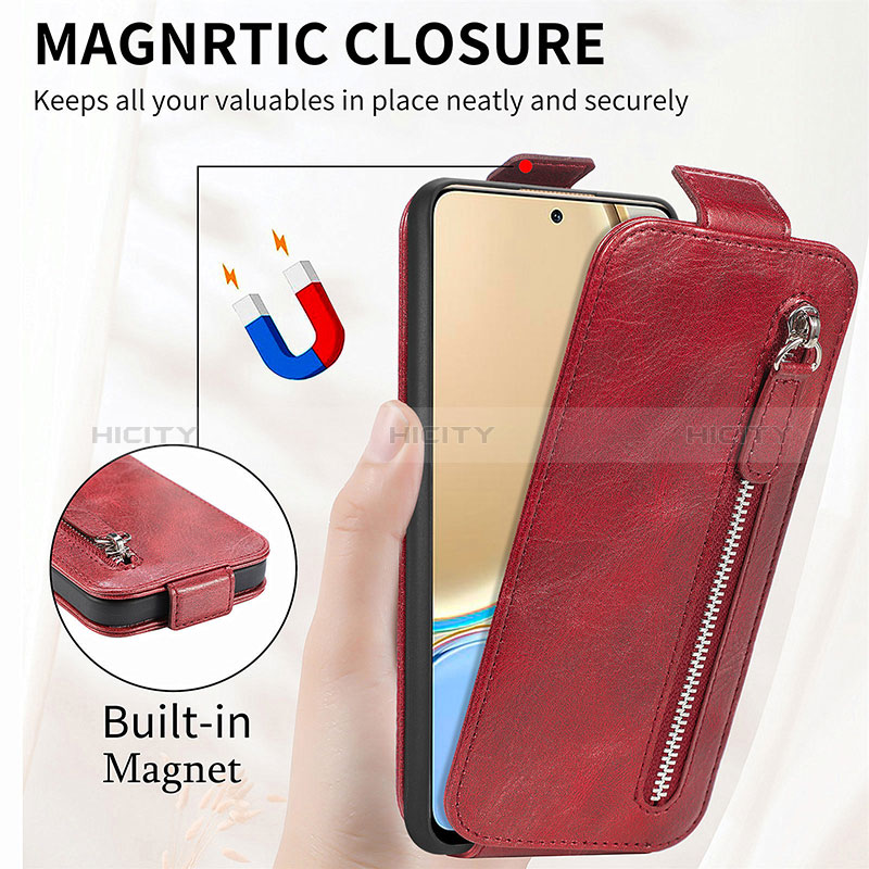 Custodia In Pelle Flip S01D per Huawei Honor Magic4 Lite 5G