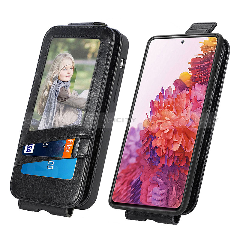 Custodia In Pelle Flip S01D per Samsung Galaxy S20 FE 5G