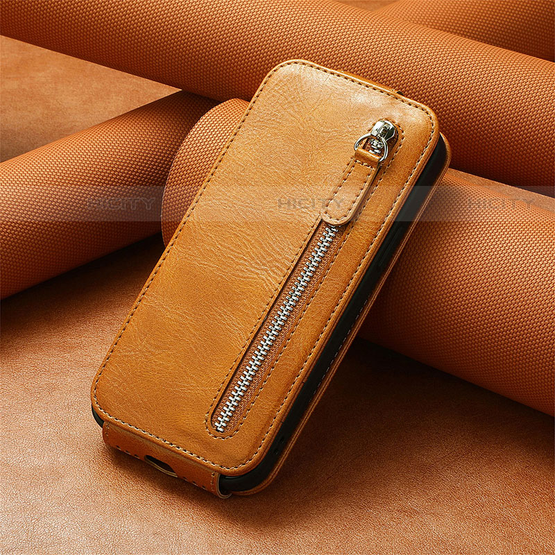 Custodia In Pelle Flip S01D per Samsung Galaxy S22 5G