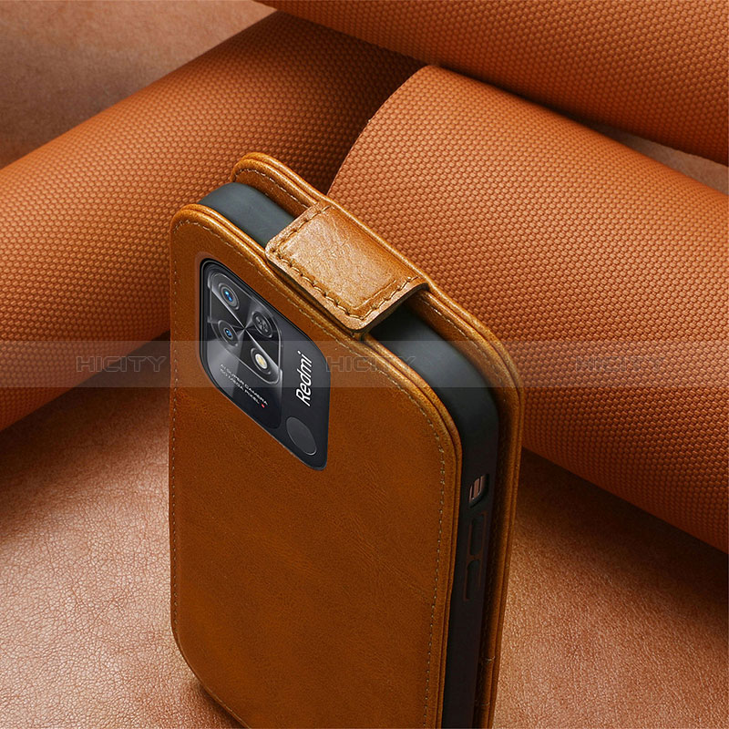 Custodia In Pelle Flip S01D per Xiaomi Redmi 10 India