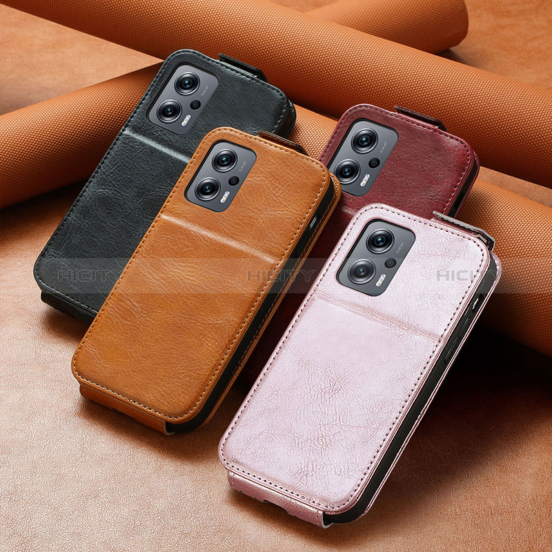 Custodia In Pelle Flip S01D per Xiaomi Redmi K50i 5G