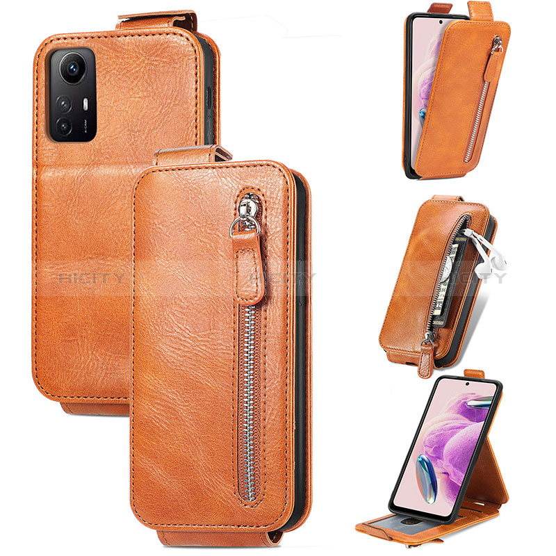 Custodia In Pelle Flip S01D per Xiaomi Redmi Note 12S