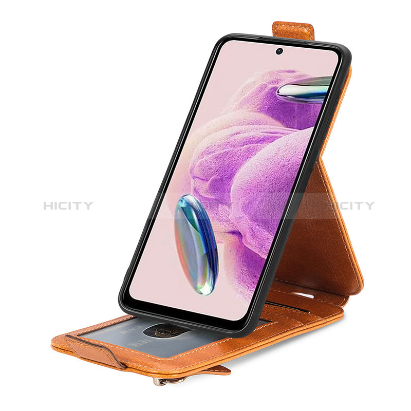 Custodia In Pelle Flip S01D per Xiaomi Redmi Note 12S