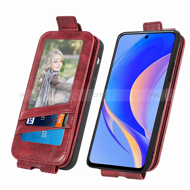 Custodia In Pelle Flip S03D per Huawei Nova Y90