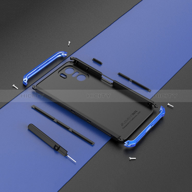Custodia Lusso Alluminio Cover 360 Gradi P01 per Xiaomi Mi 11i 5G
