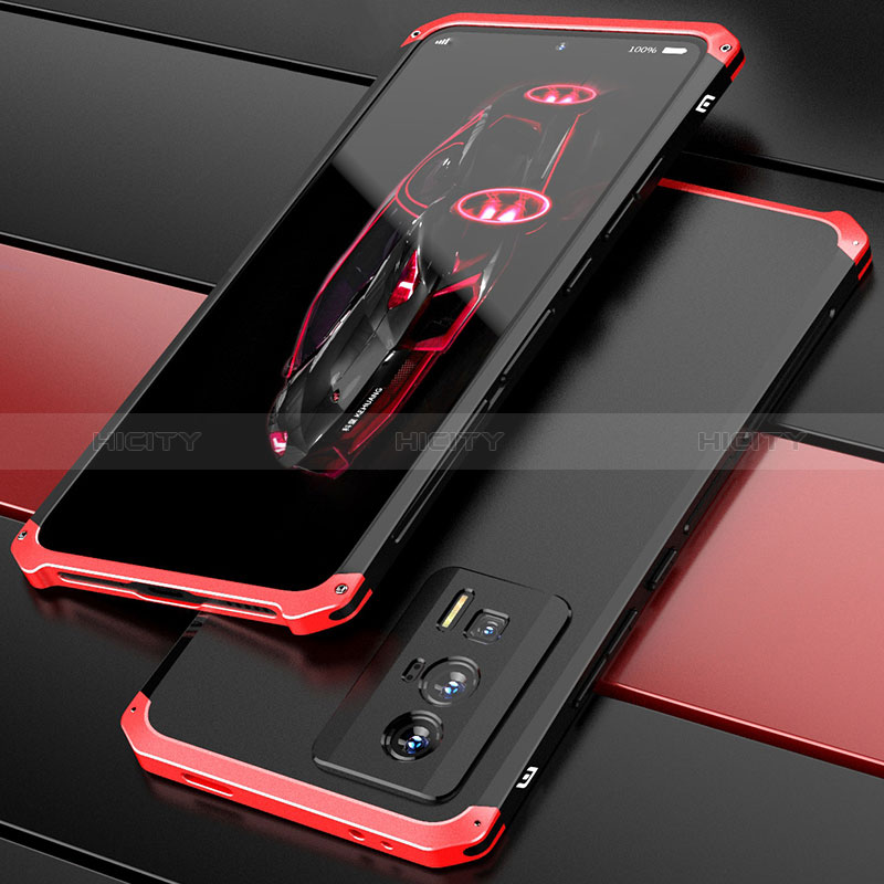 Custodia Lusso Alluminio Cover 360 Gradi P01 per Xiaomi Redmi K60 5G